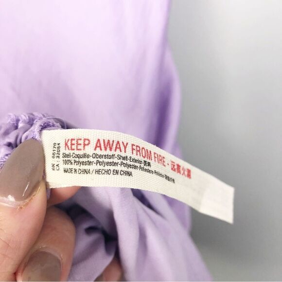 FREE PEOPLE | INTIMATELY Light Purple Cinch Side Slip Dress Midi Women’s Size XS - Picture 8 of 8